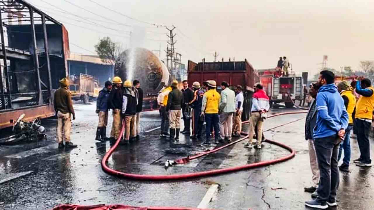 Jaipur LPG Tanker Accident