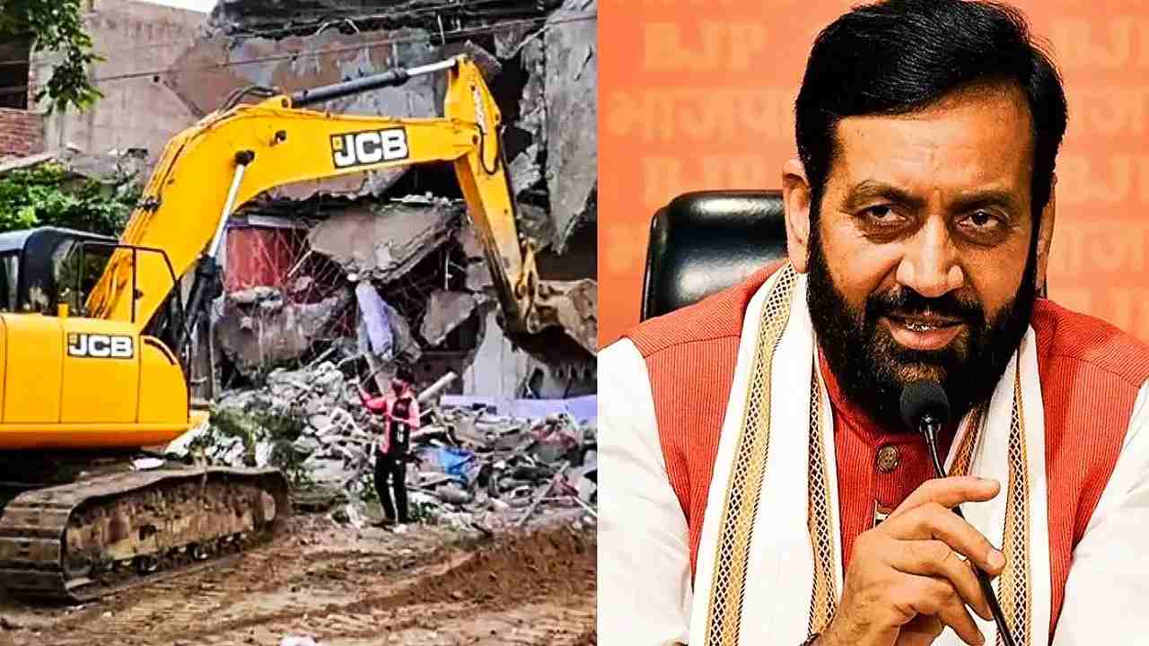 Haryana Bulldozer Action