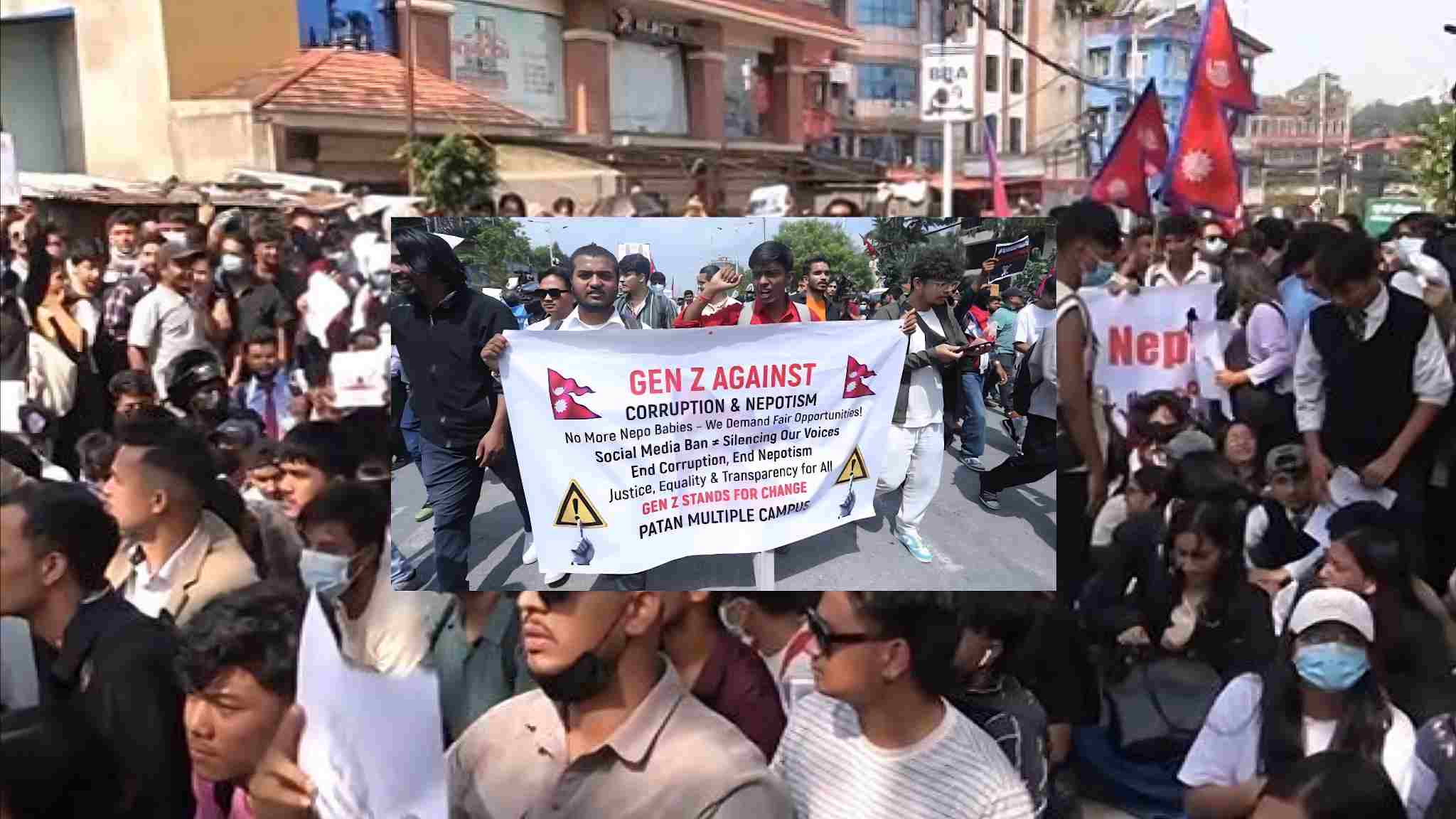 Nepal Social Media Ban Issue