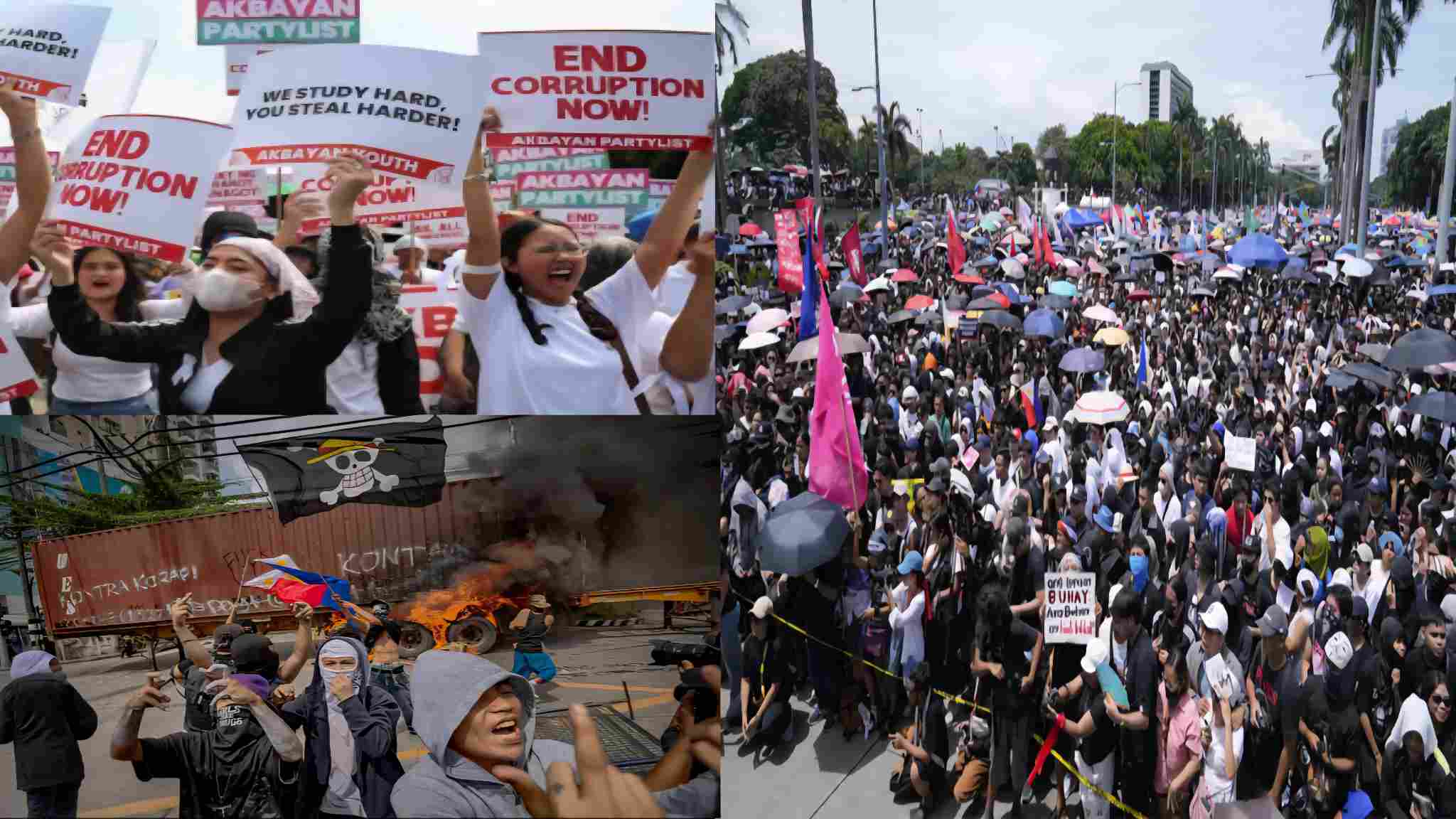 Philippines Violent Protest