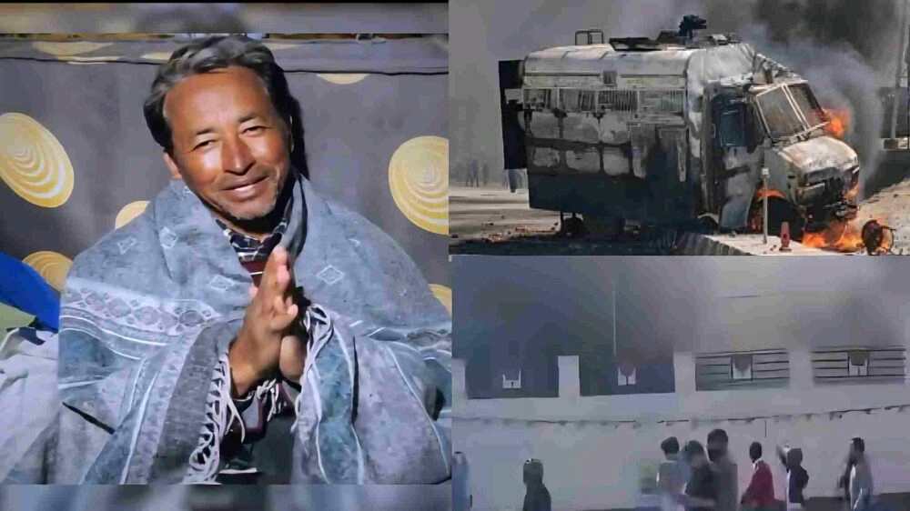 Leh Ladakh Gen Z Protest