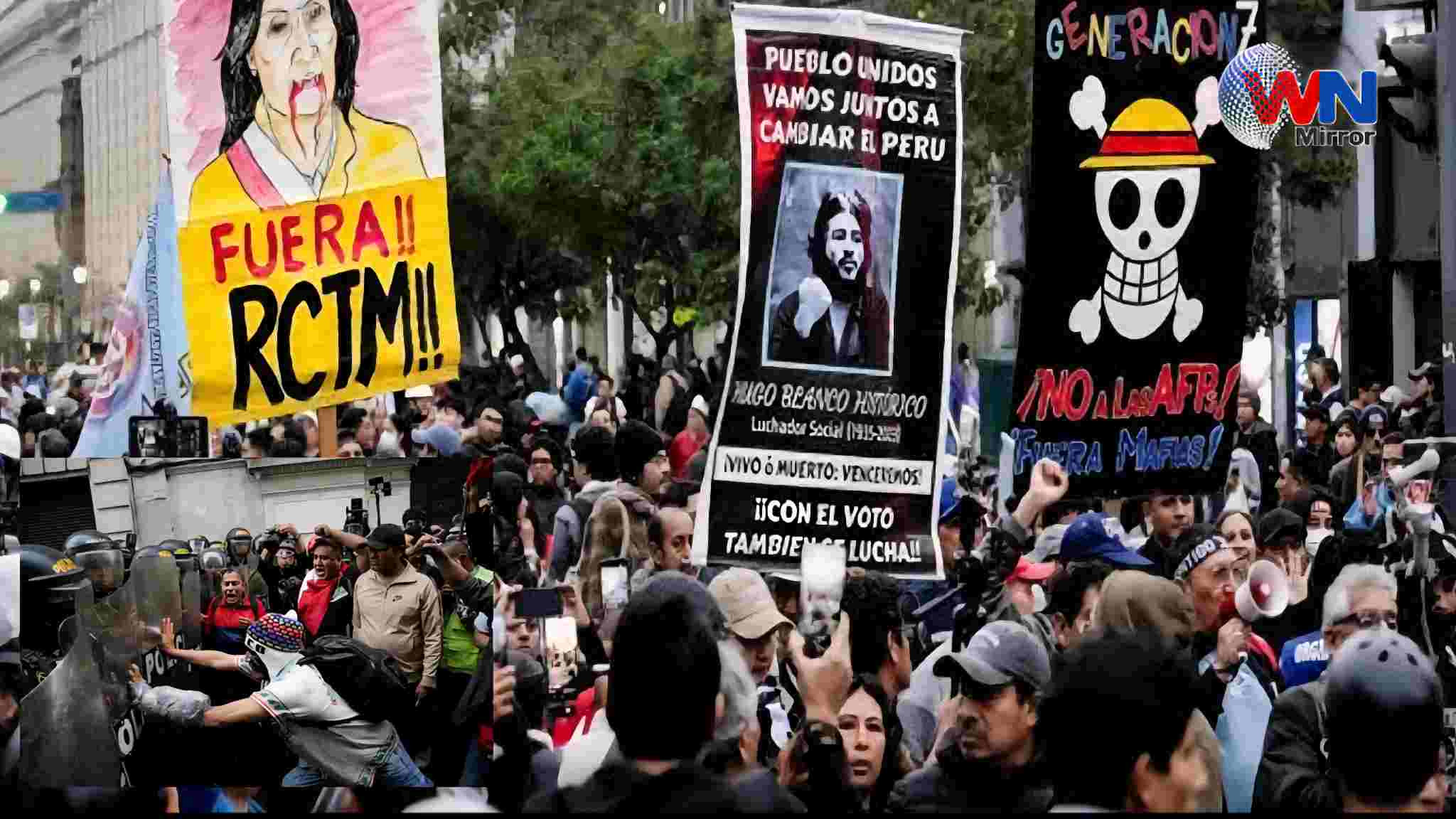 Peruvian Gen Z Protest