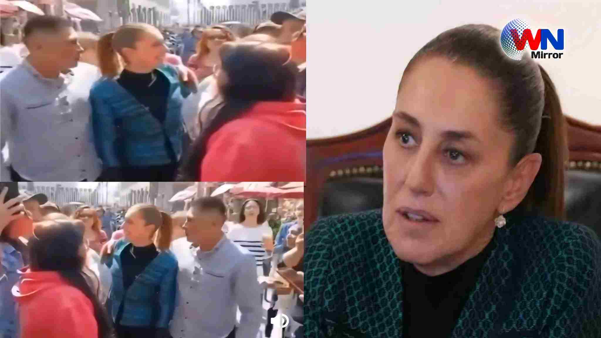 Mexico President News: मैक्सिको की राष्ट्रपति के साथ एक व्यक्ति ने बीच सड़क की छेड़छाड़, Kiss करने का भी किया प्रयास